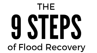 The 9 Steps of Flood Recovery