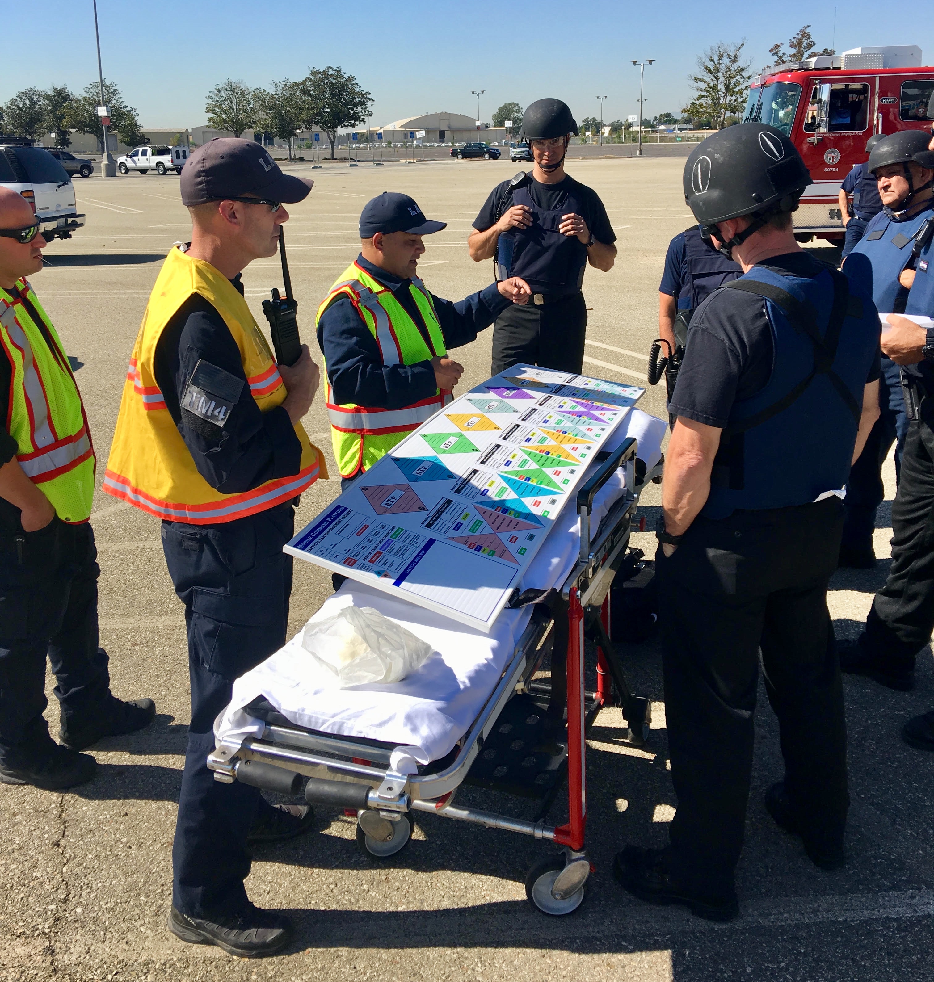 LAFD Tactical Emergency Medical Support Unit Performs Active Shooter