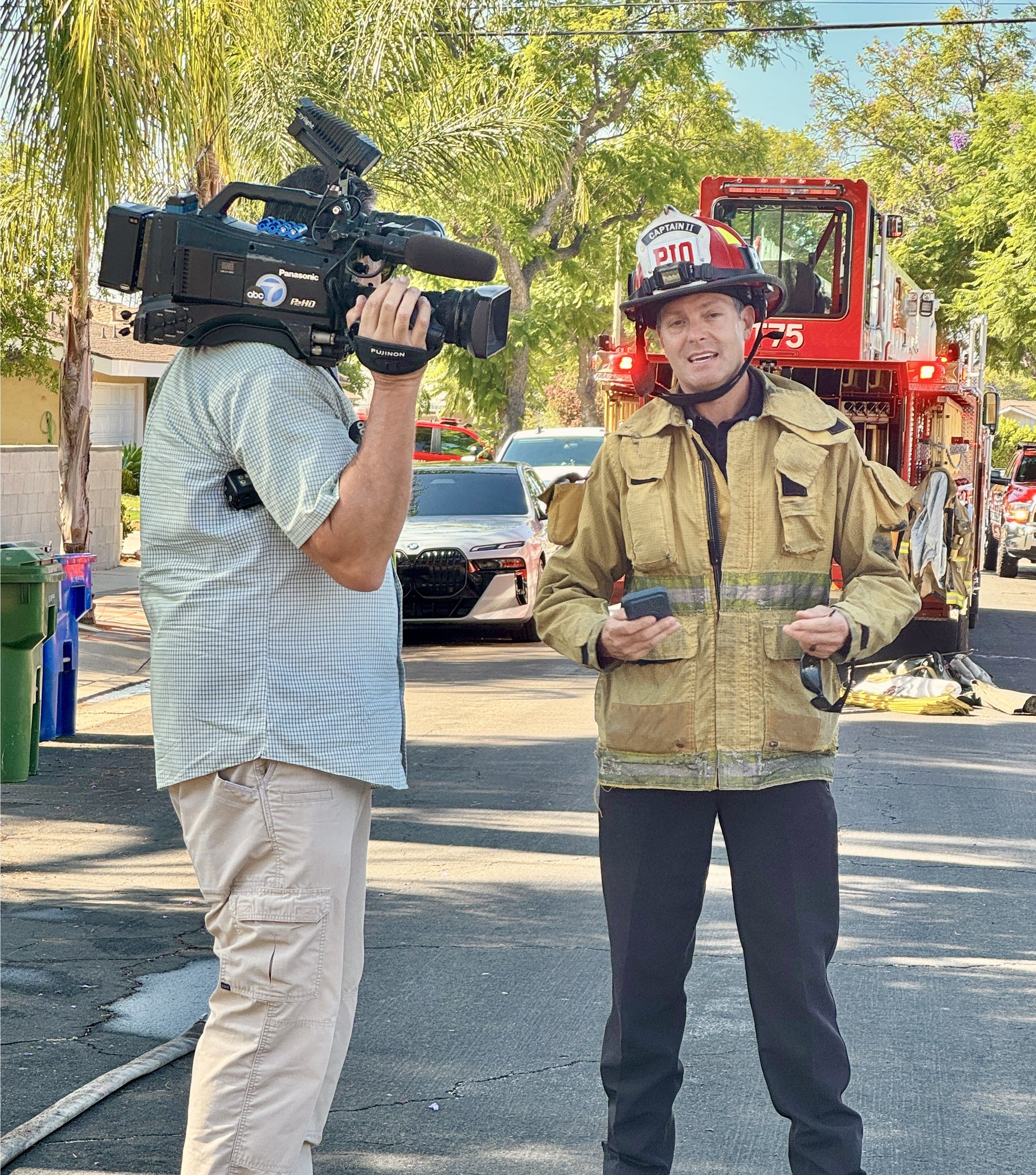 LAFD PIO Captain Brandon Silverman